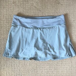 Lulu Light Blue-Green Athletic Skirt